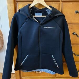 Lou & Grey Black Zip Up Exercise Jacket
